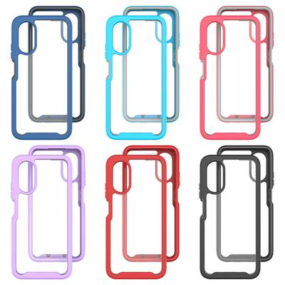 For Oppo A17 Starry Sky Shock-proof Drop-proof TPU+PC Back Cover Phone Case