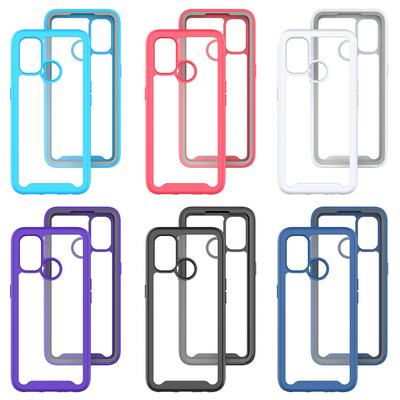 For Oppo A53 Starry Sky Shock-proof Drop-proof TPU+PC Back Cover Phone Case