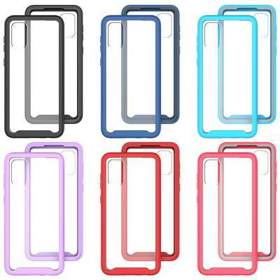 For Samsung Galaxy A04 Starry Sky Shock-proof Drop-proof TPU+PC Back Cover Phone Case