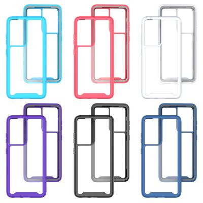 For Samsung Galaxy S21 Ultra Starry Sky Shock-proof Drop-proof TPU+PC Back Cover Phone Case