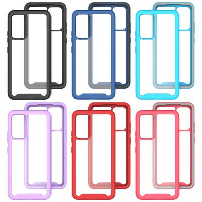 For Samsung Galaxy A82 5G Starry Sky Shock-proof Drop-proof TPU+PC Back Cover Phone Case