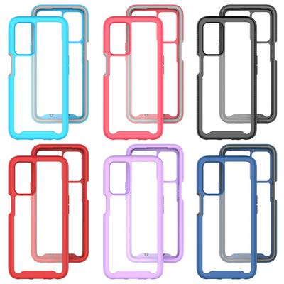 For Oppo A16 Starry Sky Shock-proof Drop-proof TPU+PC Back Cover Phone Case