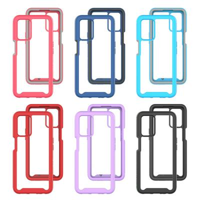 For Oppo A54 4G Starry Sky Shock-proof Drop-proof TPU+PC Back Cover Phone Case