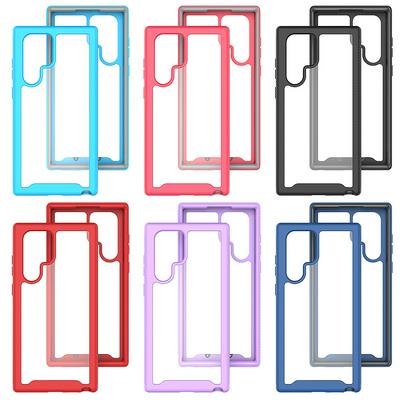 For Samsung Galaxy S22 Ultra Starry Sky Shock-proof Drop-proof TPU+PC Back Cover Phone Case