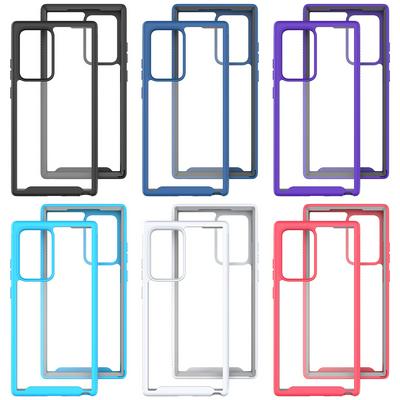 For Samsung Galaxy Note 20 Ultra Starry Sky Shock-proof Drop-proof TPU+PC Back Cover Phone Case