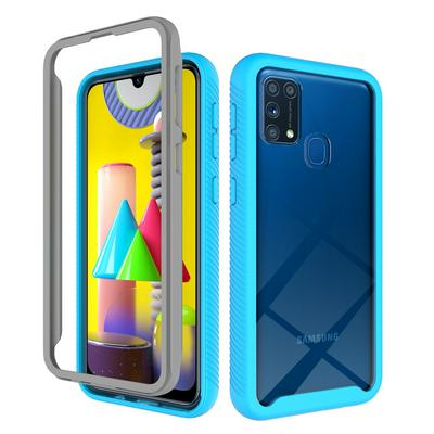 For Samsung Galaxy M31 Starry Sky Shock-proof Drop-proof TPU+PC Back Cover Phone Case