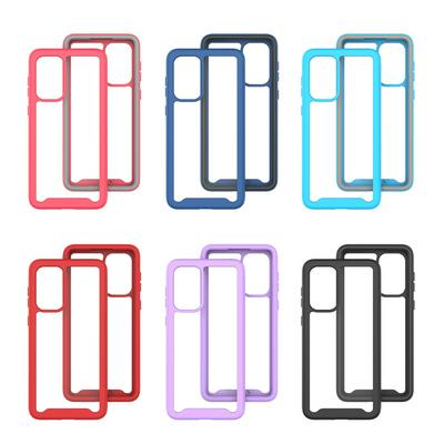 For Samsung Galaxy A73 5G Starry Sky Shock-proof Drop-proof TPU+PC Back Cover Phone Case