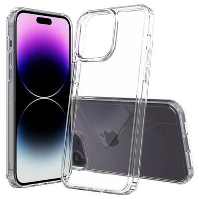 For iPhone 15 Pro Max Scratch Resistant TPU+Acrylic Back Cover Phone Case
