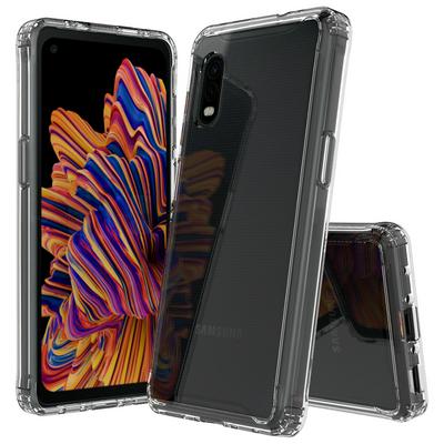 For Samsung Galaxy Xcover Pro Scratch Resistant TPU+Acrylic Back Cover Phone Case
