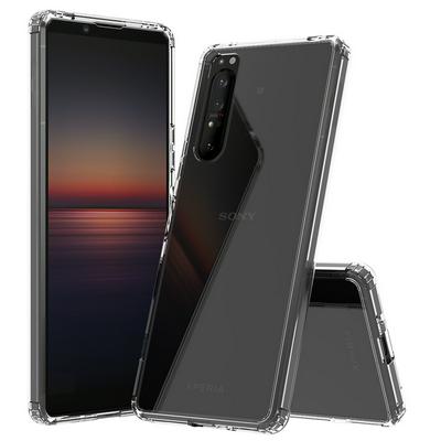 For Sony Xperia 1 II Scratch Resistant TPU+Acrylic Back Cover Phone Case
