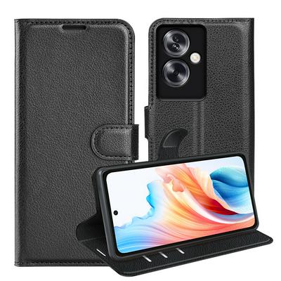 For OPPO A79 5G/OnePlus Nord N30 SE Pattern Single Folded Edge Folio Flip Leather Wallet Phone Case