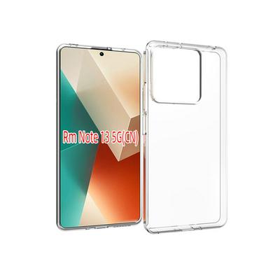 For Xiaomi Redmi Note 13 5G Transparent Shockproof Scratch Resistant Soft TPU Back Cover Case