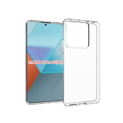 For Xiaomi Redmi Note 13 Pro 5G Transparent Shockproof Scratch Resistant Soft TPU Back Cover Case
