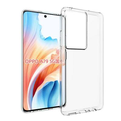 For OPPO A79 5G/OnePlus Nord N30 SE Transparent Shockproof Scratch Resistant Soft TPU Back Cover Case