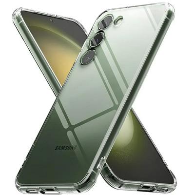 For Samsung Galaxy S24 Plus Transparent Shockproof Scratch Resistant Soft TPU Back Cover Case