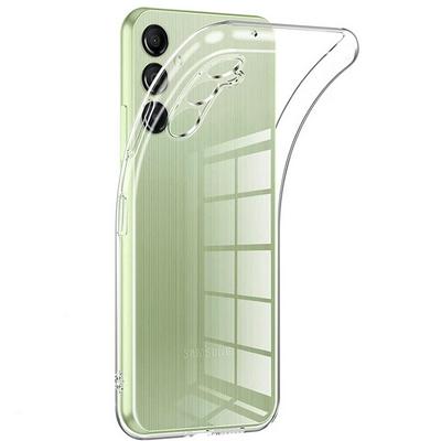For Samsung Galaxy S24 Transparent Shockproof Scratch Resistant Soft TPU Back Cover Case