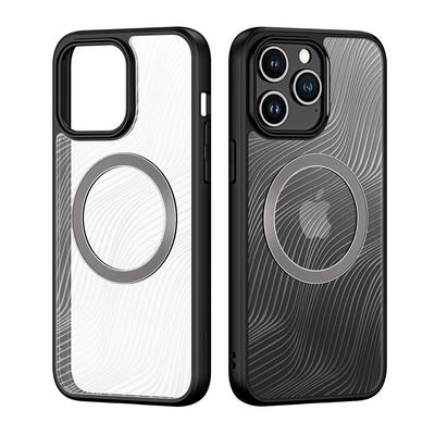 DUX DUCIS Aimo Series Magnetic Phone Case for iPhone 15 Pro Max Shockproof TPU+PC Matte Cover Compatible with MagSafe