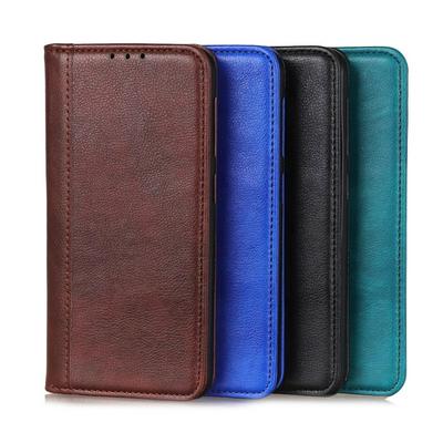 For Samsung Galaxy S24 Auto-absorbed Design Litchi Skin Split Leather Case Wallet Cover