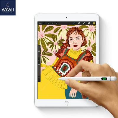 WiWU Battery Indicator Stylus for iPad Pro Air Palm Rejection Real Time Display Tablet Touch Pen for iPad Mini 5 6 Active Pencil
