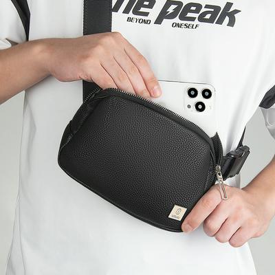 WiWU LULU Crossbody Bag for iPhone Storage Carry Case Large Capacity Electronic Storage Bags Power Bank Cable Card Small Pouch