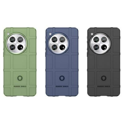 For OnePlus 12 Rugged Shield Detachable Shockproof Frosted All-Inclusive Flexible TPU Cover Case