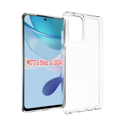 For Motorola Moto G Stylus 5G 2024 Transparent Shockproof Scratch Resistant Soft TPU Back Cover Case