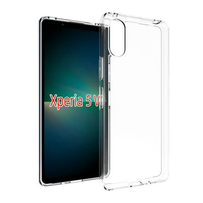 For Sony Xperia 5 VI Transparent Shockproof Scratch Resistant Soft TPU Back Cover Case
