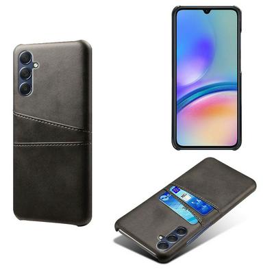 For Samsung Galaxy A05S Extra Thinness Premium Cowhide Leather Vintage Shockproof Hard PC Back Cover Case