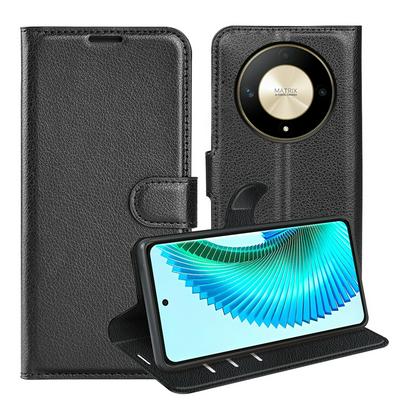 For Honor X9b / Magic 6 Lite / Honor X50 5G Pattern Single Folded Edge Folio Flip Leather Wallet Phone Case