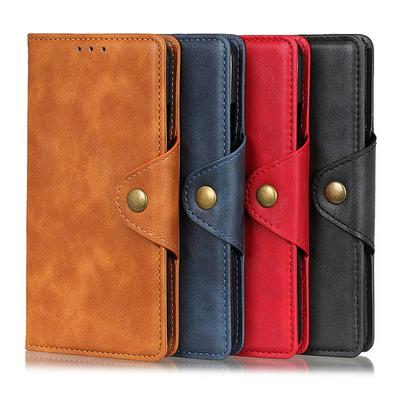 iPhone 15 Fine Sheep Pattern Side Flip Shockproof PU Leather + Soft TPU Stand with Copper Buckle and Card Slots Case