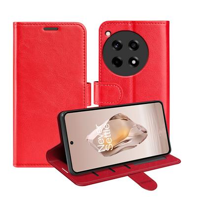 For Oneplus Ace 3/12R R64 Pattern Single Folded Edge Folio Flip Leather Wallet Phone Case