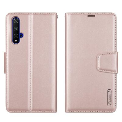 Honor 20/20S/Nova 5T Mercury Hanman Mill Series Shockproof Side Flip PU Leather + Soft TPU Card Slots Picture Frame with Stand and Magnetic Buckle Wallet Case