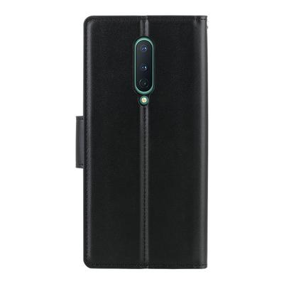 Oneplus 8 Mercury Hanman Mill Series Shockproof Side Flip PU Leather + Soft TPU Card Slots Picture Frame with Stand and Magnetic Buckle Wallet Case
