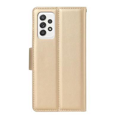 Samsung Galaxy A52 5G 4G/A72 4G Mercury Hanman Mill Series Shockproof Side Flip PU Leather + Soft TPU Card Slots Picture Frame with Stand and Magnetic Buckle Wallet Case