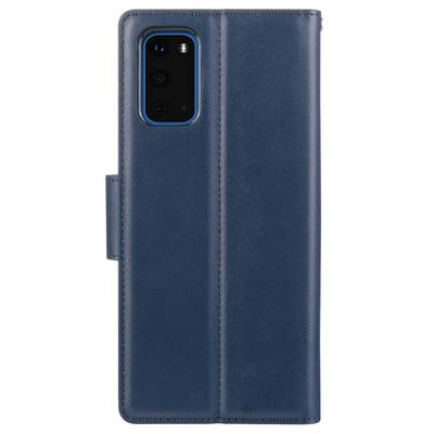 Samsung Galaxy S20 Plus Mercury Hanman Mill Series Shockproof Side Flip PU Leather + Soft TPU Card Slots Picture Frame with Stand and Magnetic Buckle Wallet Case