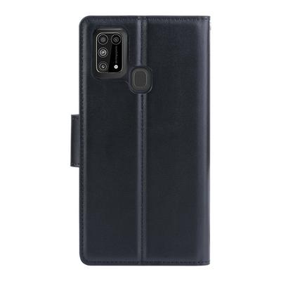 Samsung Galaxy M31/M21 Mercury Hanman Mill Series Shockproof Side Flip PU Leather + Soft TPU Card Slots Picture Frame with Stand and Magnetic Buckle Wallet Case