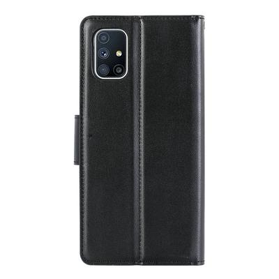 Samsung Galaxy M51 Mercury Hanman Mill Series Shockproof Side Flip PU Leather + Soft TPU Card Slots Picture Frame with Stand and Magnetic Buckle Wallet Case