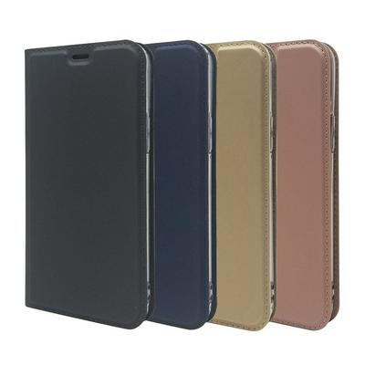 iPhone 12 Pro Strong Magnetic Voltage Solid Color Shockproof Side Flip PU Leather + Transparent TPU with Card Slot and Stand Protective Case
