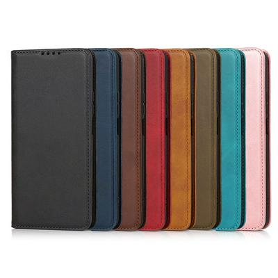 For Xiaomi 11T Pro Magnetic Closure Lychee Pattern Shockproof Flip Leather Case with Card Slot & Stand Function