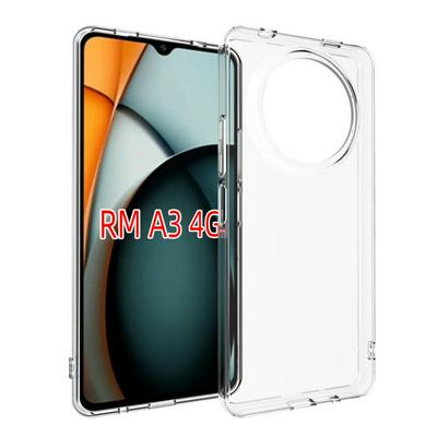 For Xiaomi Redmi A3 4G Transparent Shockproof Scratch Resistant Soft TPU Back Cover Case