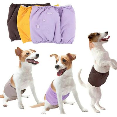 Male Dog Wrap Puppy Pet Male Dog Physiological Pants Sanitary Underwear Belly Band Nappies Cloth Cotton Diaper Wraps for Boy Dog