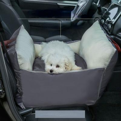 Double-sided car nest, car seat pet cat and dog nest mat, travel dog car pet nest removable and washable