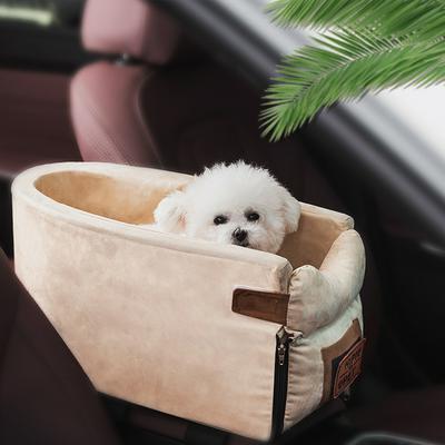 Portable Cat Dog Bed Travel Central Control Car Safety Pet Seat Transport Dog Carrier Protector For Small Dog Chihuahua Teddy