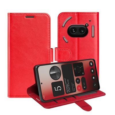 For Nothing Phone 2A R64 Pattern Single Folded Edge Folio Flip Leather Wallet Phone Case