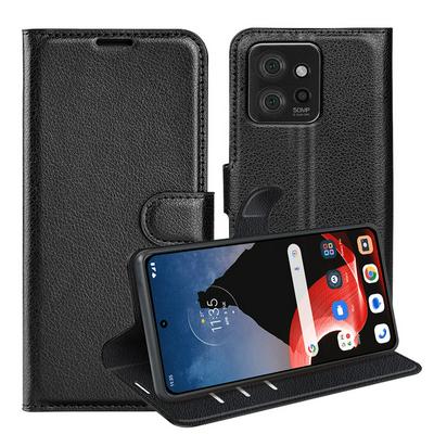 For Motorola ThinkPhone 5G Pattern Single Folded Edge Folio Flip Leather Wallet Phone Case