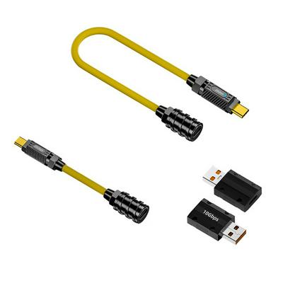 0.2M/1M 20Gbps Data Transfer 8K 60Hz 140W USB3.2 Type-C Female to Male Cable