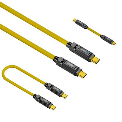 0.2M/1M/2M 140W 20Gbps USB3.2 Type-C Data Cable Support 8K 60Hz Audio Video Transmission 0.2M/1M/2m