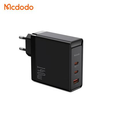 MCDODO CH-290 MDD GaN 5 Pro 140W Fast Wall Charger 3-Port Power Charger Quick Power Phone Tablet Laptop Charging Station