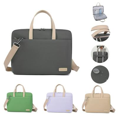 Laptop Sleeve Bag for Macbook Air 13 14 15.6 inch ASUS Lenovo Dell Xiaomi Huawei Briefcases Notebook Carrying Case Shoulder Handbag