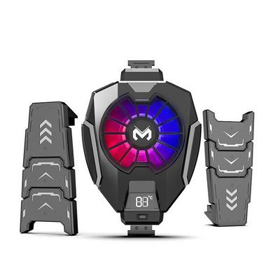 MEMO DL05 Lightweight Mobile Phone Cooler Cooling Fan Portable Cell Phone Radiator with LED Screen for iPhone Samsung Huawei Xiaomi